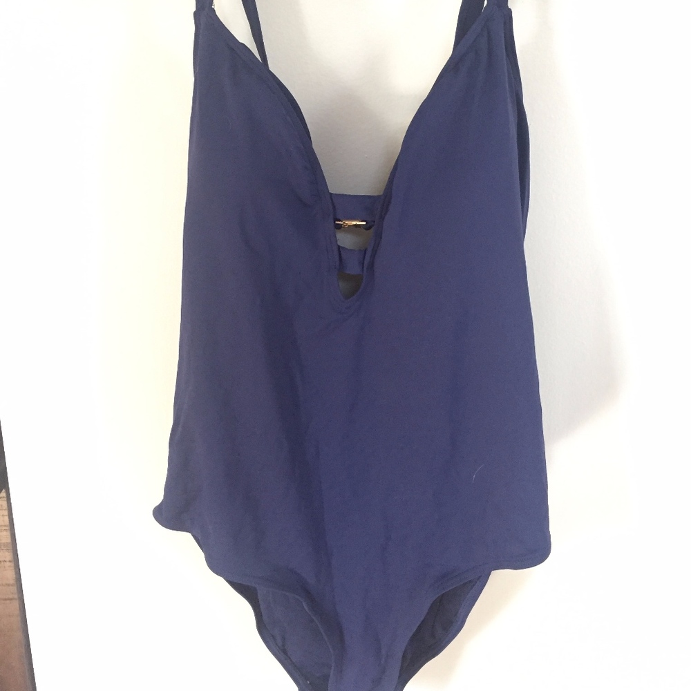 Deep-V One Piece Swim